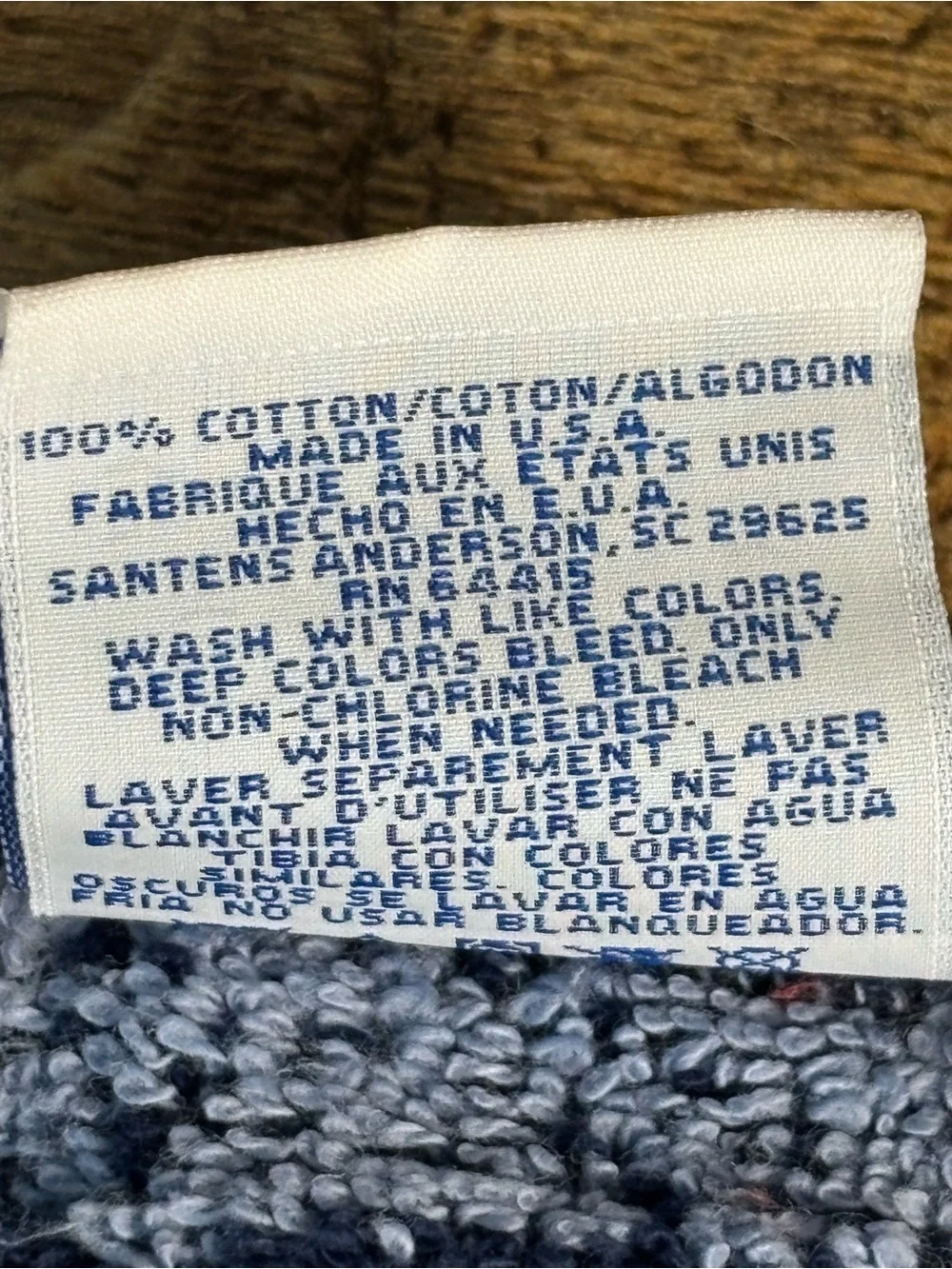 Vintage Celestial Hand Towel Moon Sun Stars 100% Cotton Santens Y2K 90s